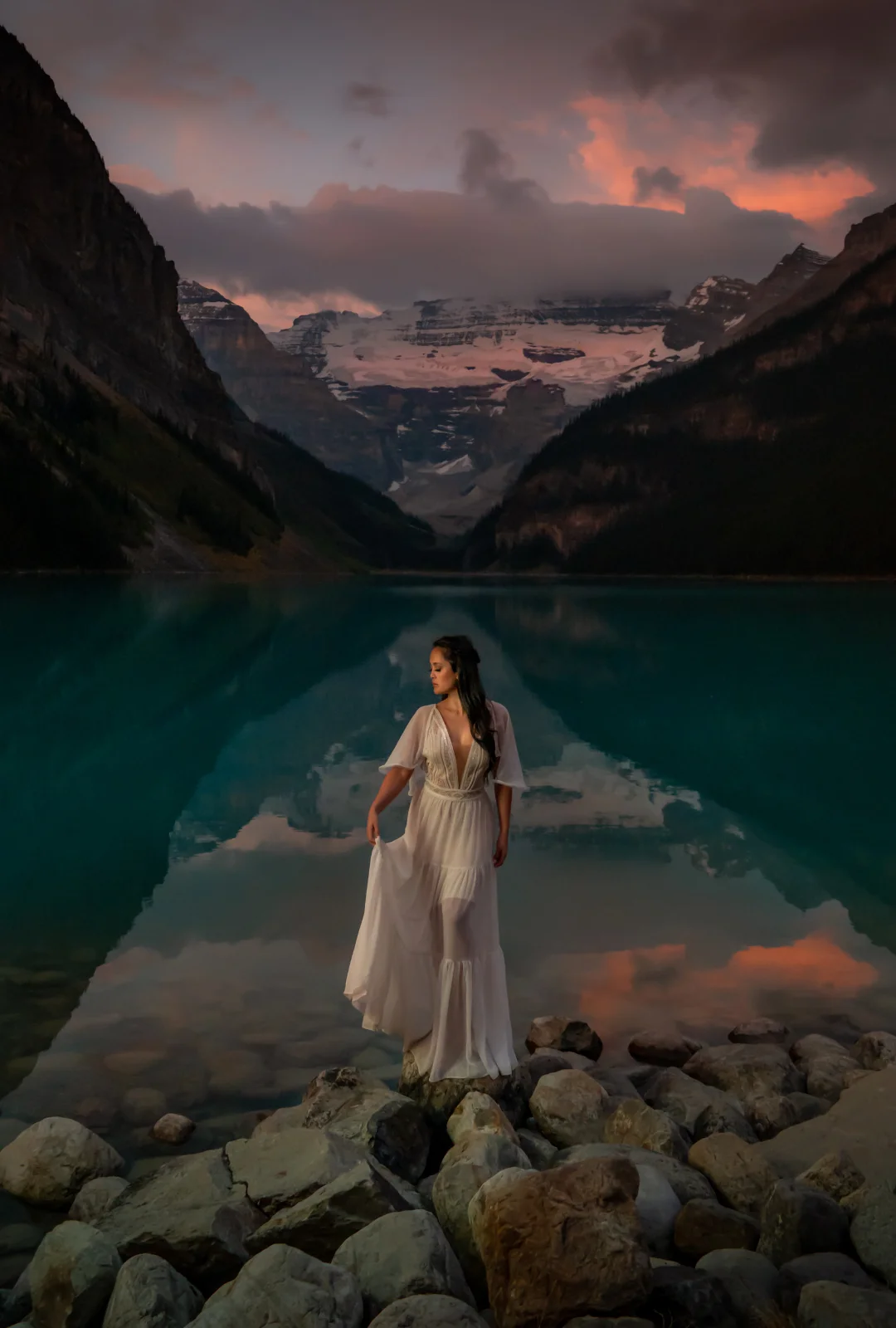 Lake Louise Portrait
