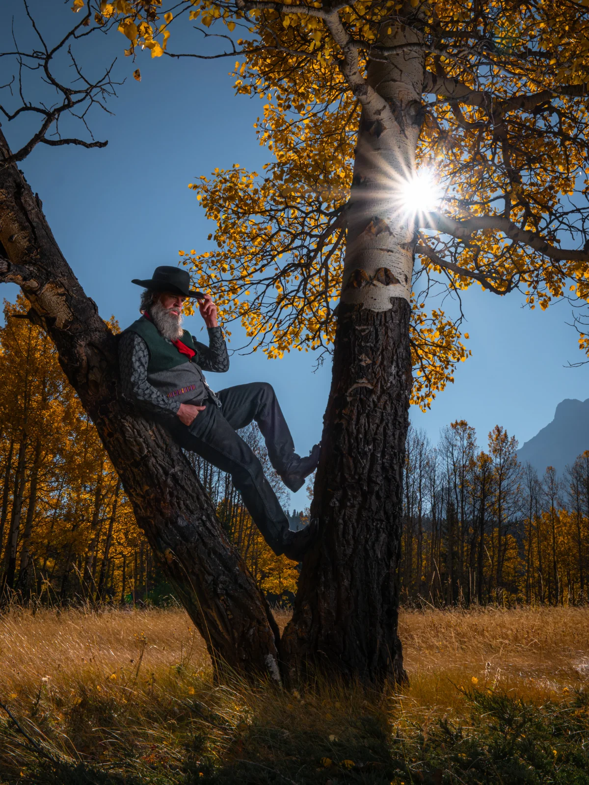 Chris Mullin Photography - Lee Nordbye Portrait - Banff, National Park