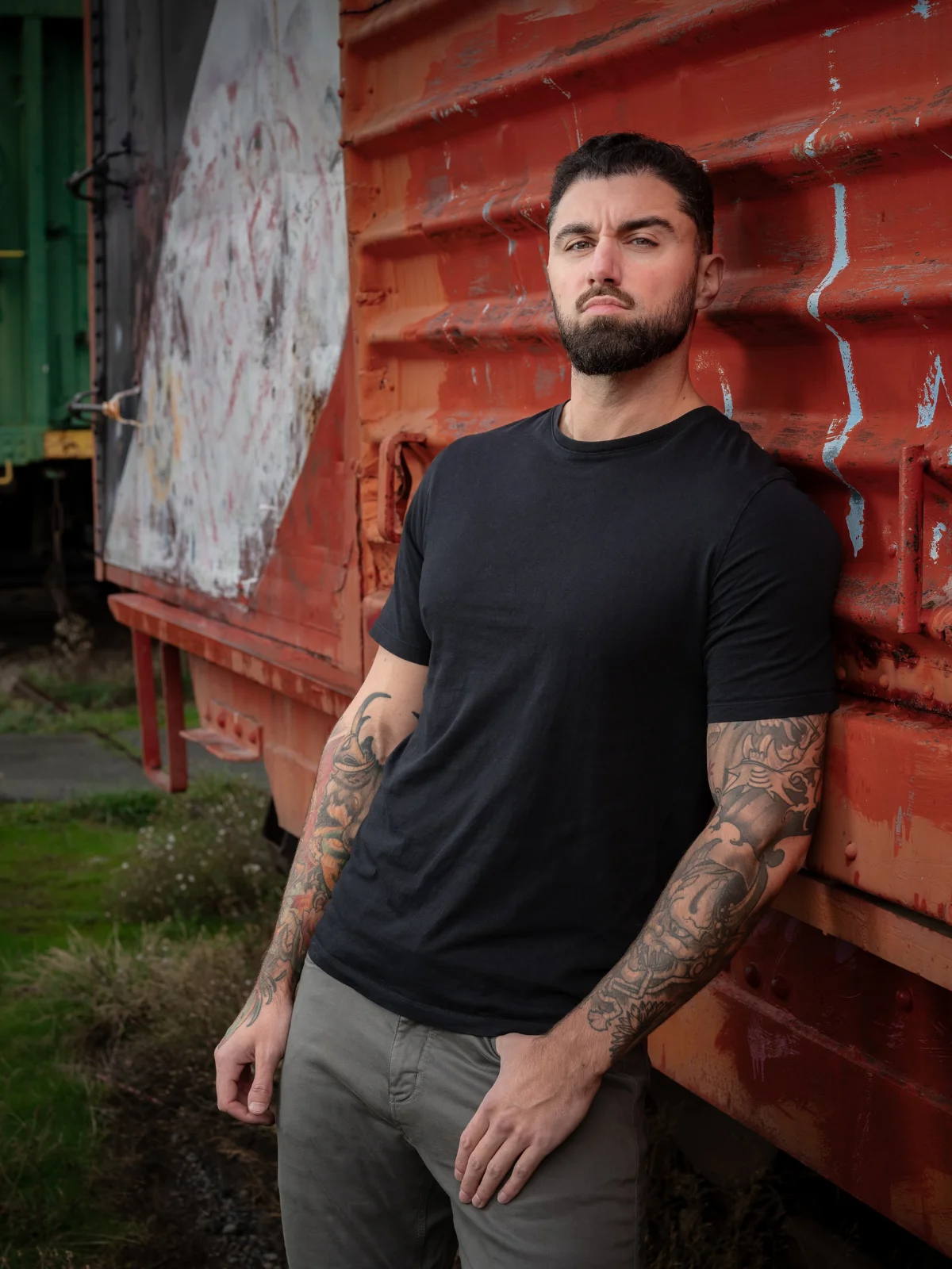 Chris Mullin Photography - Portrait - Train Victoria