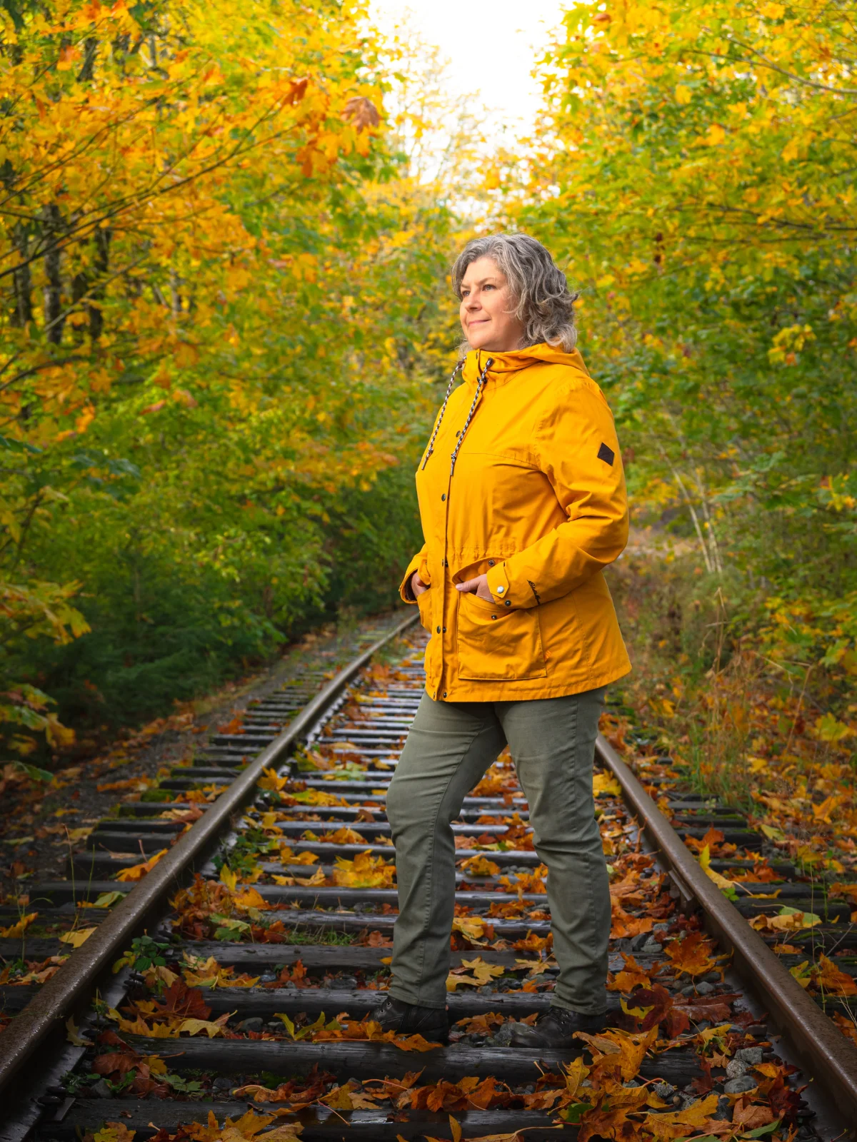 Chris Mullin Photography - Portrait - train tracks - Victoria