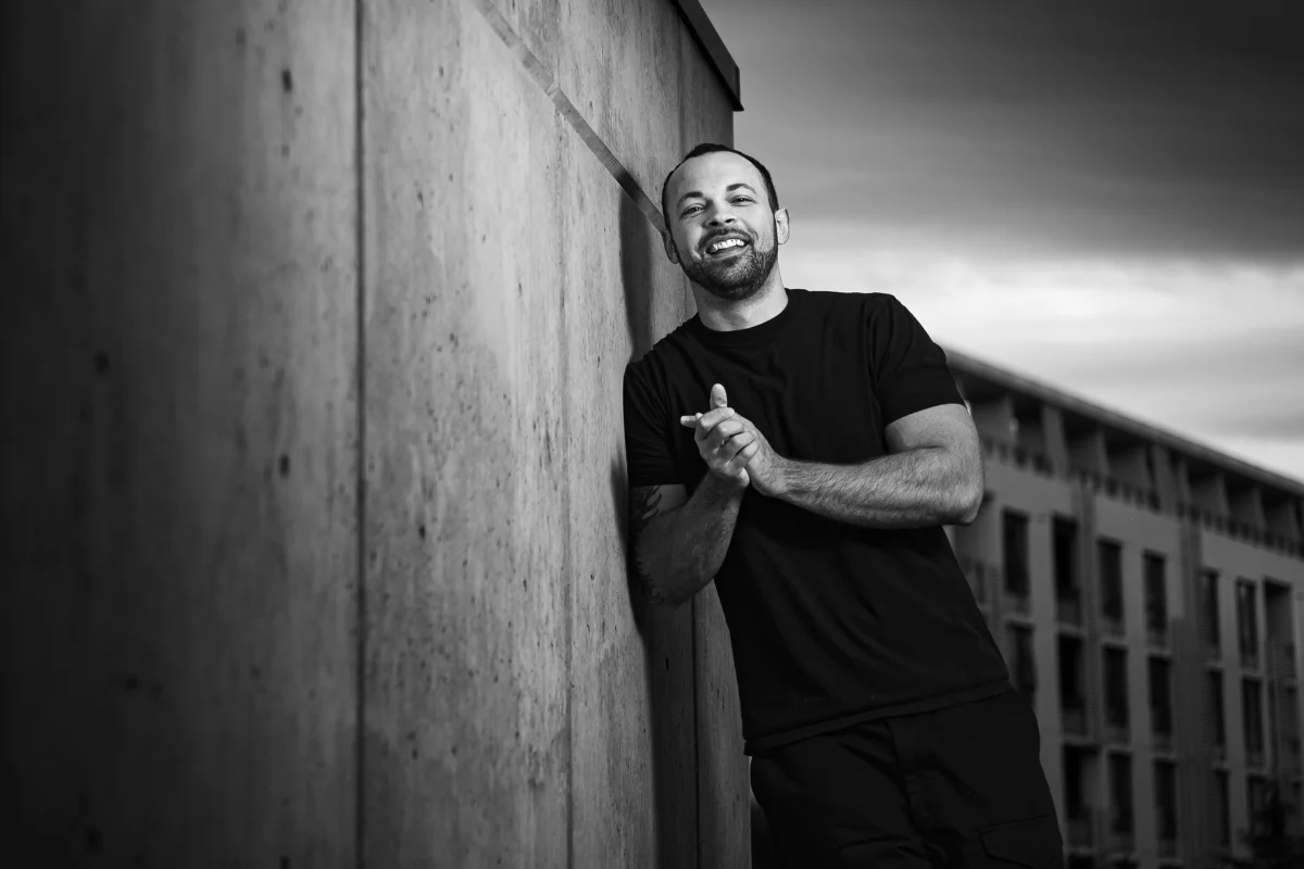 Chris Mullin Photography - Portraits - Male B&W - Connor 1 - Victoria, BC